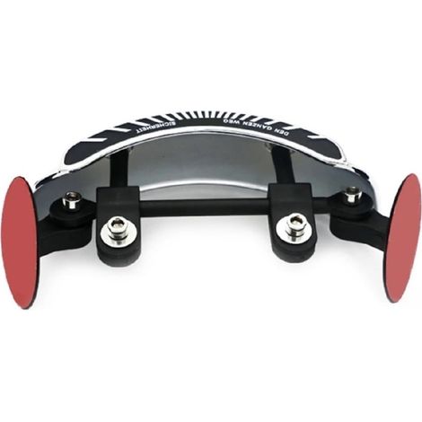 180° wide-angle motorcycle windshield rearview mirror with auxiliary reversing mirror (1/4)