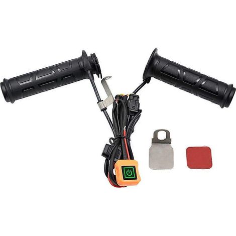 Motorrad-Heißgriffe, elektrisch beheizbar, für Motorräder, ATVs und Roller, 22 mm (7/8 Zoll)