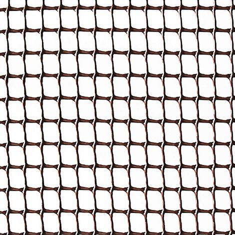 INTERMAS malla plast. marron 10x10 mm aprox balconet , Malla de plástico cuadrada de alta resistenciaFabricada en polietileno de alta densidadCuadrado de 10x10mmAltura