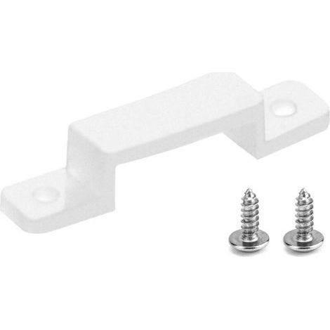 100 Pièces Ruban de Fixation LED en Silicone 12 mm pour Bandes Lumineuses RGB SMD 1210 – Étanche, avec Vis Incluses (1/5)