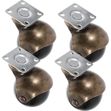 Swivel Casters for Chairs and Tables with Brake and Swivel
