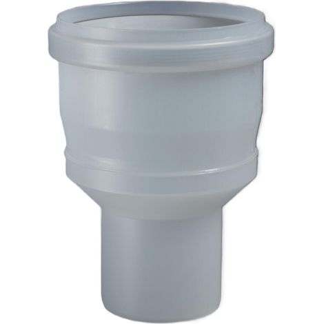 Adaptateur pour conduit de cheminée 80m / 110f - 1 pièce - ATLANTIC - 074038
