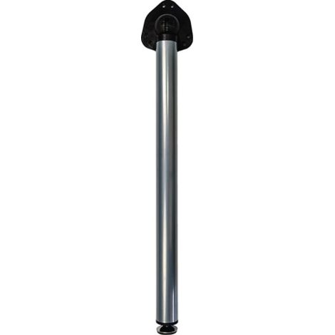 Set di gambe da tavolo pieghevole Alu.40mm H.710mm Plug System 4 St.BMB (1/2)