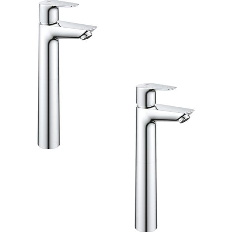 Mezclador de lavabo GROHE Start Edge tamaño XL Cromo x2 (1/5)