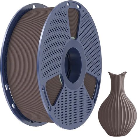 Filamento per stampante 3D, ad alta velocità, anti-groviglio, HSMPLA Chocolate (1/2)