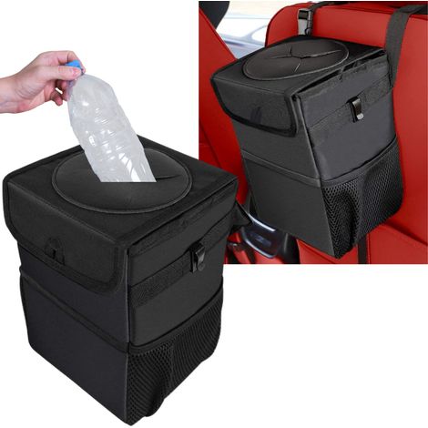 CONTENEDOR DE BASURA PARA COCHE ORGANIZADOR PARA COCHE CONTENEDOR DE BASURA (1/5)