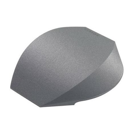 SERPA 5020537043 ENDSTUECK 5.02053.7043 TPE (GOMMA SPECIALE INODORE, COLORE GRIGIO SCURO), 2 PEZZI