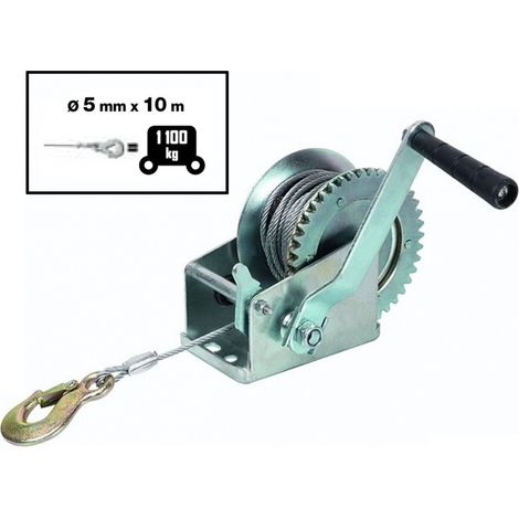 Trade Shop - ARGANO VERRICELLO PARANCO MANUALE 2 TRAZIONE 1100/2200 KG RIBITECH - (1/2)