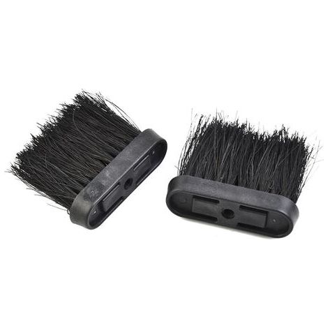 Lot de 2 recharges de Brosse de cheminée rectangulaire de Rechange, têtes de Brosse de Rechange pour cheminée, Balai de cheminée pour cheminée, cheminée,Mini poele a Bois (1/5)