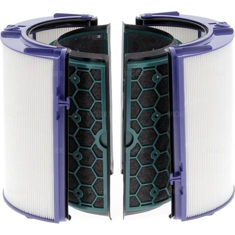 Filtro purificatore d'aria Dyson, XU, HP04 TP04 DP04 969048-02 DY120 Eurofilter, componente ad alte prestazioni, potente e silenzioso, materiali durevoli, conforme agli standard del settore - KZQ (1/4)