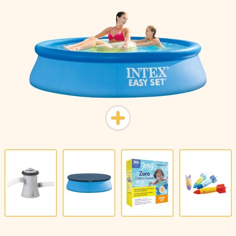 Intex Piscine Easy Set Ronde - 244x61 cm - 5-pièces  S231 (1/5)
