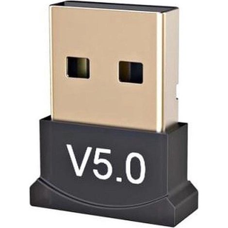 Adaptateur Bluetooth USB 5.0 – Plug & Play – Récepteur et émetteur – Noir – Audio et données (1/3)