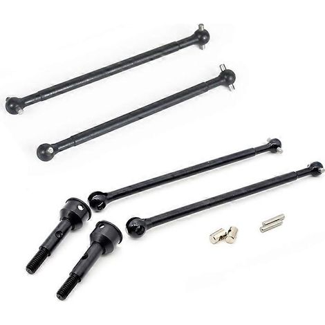 Arbre de transmission avant et arrière en métal, cardan CVD pour voiture RC ZD Racing DBX-10 DBX10 1/10 - Pièces de mise à niveau (1/5)