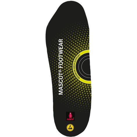 Mascot MASCOT® FOOTWEAR Einlegesohle maximale Fußwölbestütze Gr. 48 schwarz