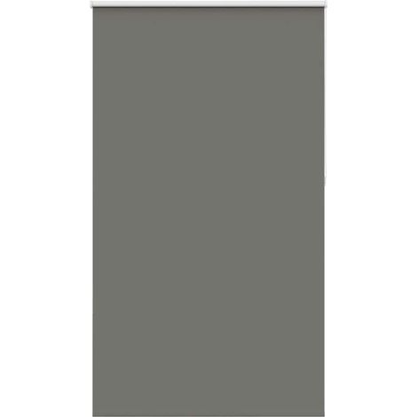 Verdunkelungsrollo Grau 135x210cm Stoffbreite 131,6cm Polyester