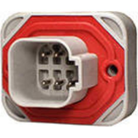 TE Connectivity DT15-6P Rundstecker Stecker, gerade Gesamtpolzahl: 6 Serie (Rundsteckverbinder): DT