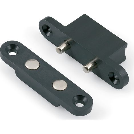 Détecteur d'ouverture électrique – Alimentation 12V – Mode de pose encastré – 2 contacts en plastique noir – JIS (1/3)
