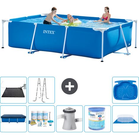 Intex Piscina con struttura Rettangolare - 300x200x75 cm - 7-pezzi  S40201