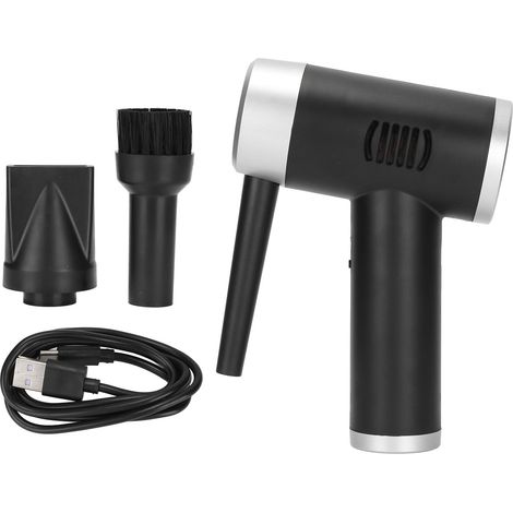 Dépoussiéreur électrique sans fil, réglable 35000 tr/min, 2 modes de vitesse, 7500 mAh, pour voiture, bureau et PC. (1/5)