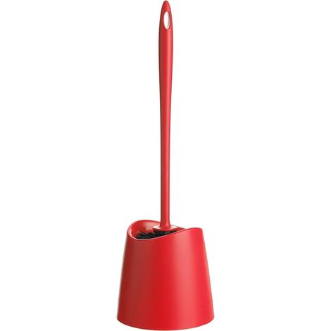 Brosse Toilettes WC, Brosse Fixe Durable Hygiène, 12 x 12 x 38 cm (1/5)