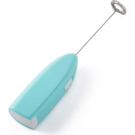 Mélangeur à Main électrique sans Fil alimenté par Batterie Petit Mélangeur à Main Domestique en Métal en Plastique pour la Maison Hôtel Mini Mousseur à Main électrique (Plastique (1/5)