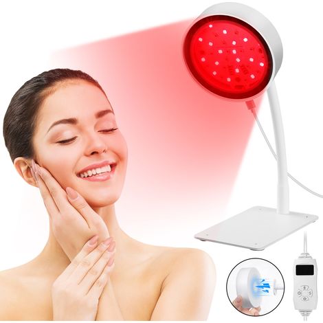 Lampe Infrarouge 850nm & 660nm, 40 LEDs Avec Minuterie et Support Pour le Visage, la Récupération Corporelle, (Sans Fonction de Chauffage) (1/5)
