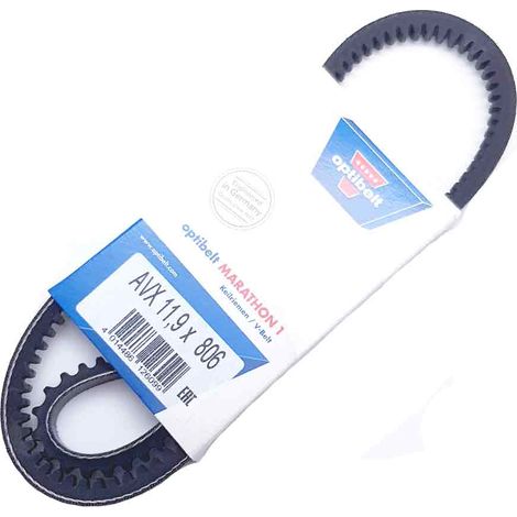 Courroie trapézoïdale Optibelt Marathon 1  AVX11.9X806 La