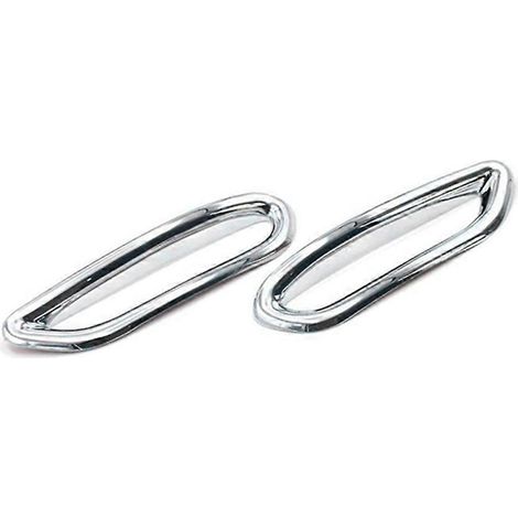 Cache de feu antibrouillard arrière chromé argenté pour Nissan Qashqai J11 2014-2017 (1/5)