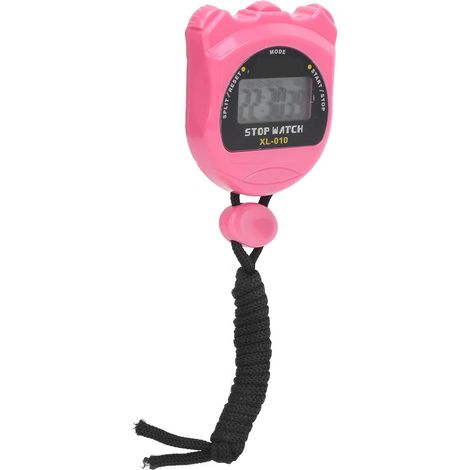 Dynamic Shape, Comfortable Grip, Ergonomically Designed Stopwatch, Color-Covered Drip Proof, Electronic Sports (1/5)