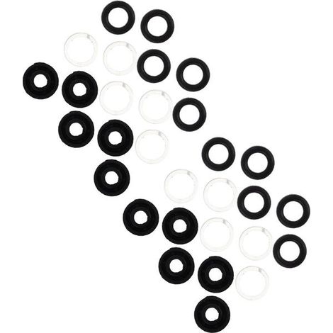 Kit de 40 joints d'étanchéité pour cric hydraulique - Pièces de rechange pour cric de sol - Outil d'étanchéité pour la réparation automobile