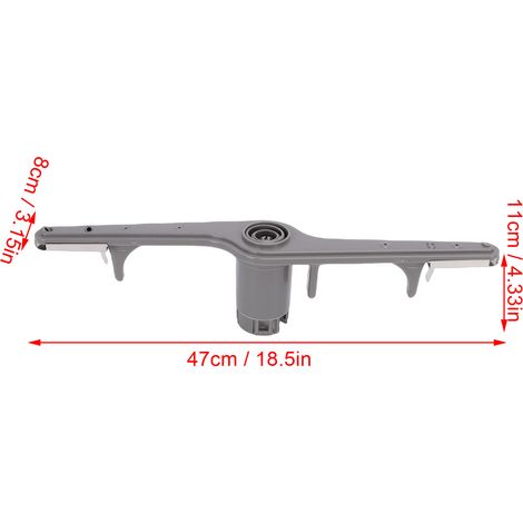 Ortviai Bras de projection pour lave-vaisselle Frigidaire 154567702 en ABS – bras inférieur de remplacement (1/4)