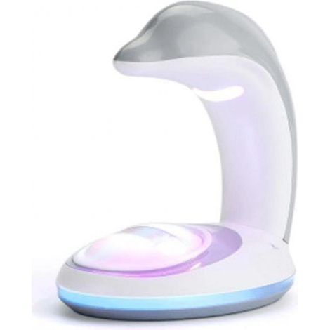 Projecteur dauphin lumière arc-en-ciel chargement par prise USB (gris) (1/2)