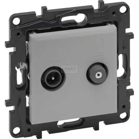 Legrand Niloe Step Gniazdo TV-SAT aluminium 863383