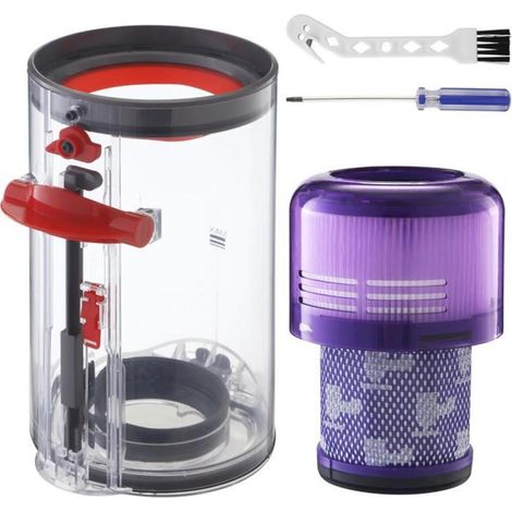 Réservoir Collecteur Poussière pour Dyson V11 V15 SV14 SV15 SV17 SV22, Pièces Détachées Aspirateur (1/5)