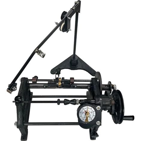Machine Automatique à manivelle for agencer Les Fils, Machine bobiner transformateurs, Pointer for Compter Tours (1/5)
