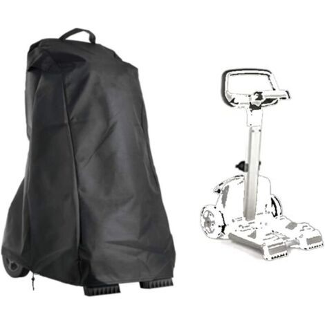 Housse pour robot nettoyeur de piscine, housse pour robot nettoyeur de piscine de jardin, avec poignée et cordon de serrage, imperméable, tissu Oxford 420D, noir, 56 x 66 x 107 cm (1/4)