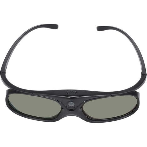 Wiederaufladbare DLP-Link-3D-Brille mit aktivem Shutter, kompatibel mit allen DLP-Link-3D-Projektoren (Optoma, Acer, BenQ, ViewSonic, Sharp, Dell).