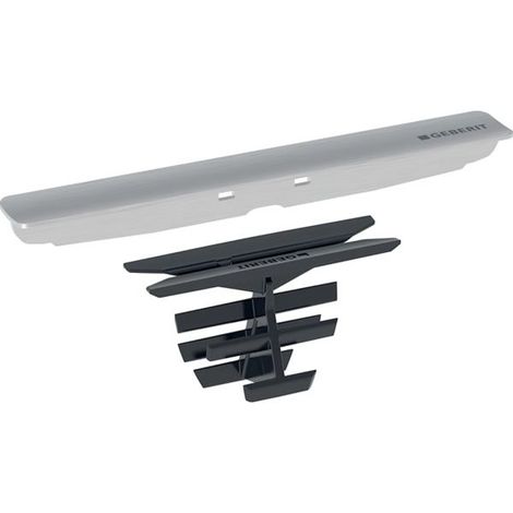 Geberit Abdeckung für CleanLine30 Duschrinne, Edelstahl gebürstet, 15,6cm, 246204KS1 (1/3)