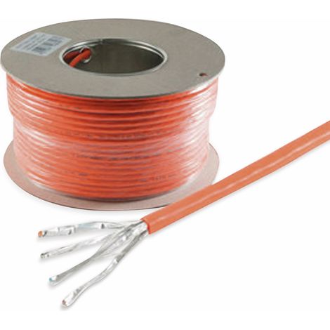 S-IMPULS CAT.7 Verlegekabel, S/FTP, PIMF, LSZH, 100 m