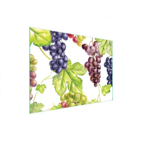 Schneidebrett aus Glas 40x30 Obst (1/5)