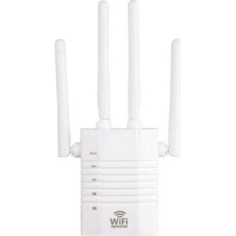 Amplificateur de Signal Réseau Sans Fil, 1200 Mbps, 4 Antennes Externes, Mode Répéteur Odipie (1/5)