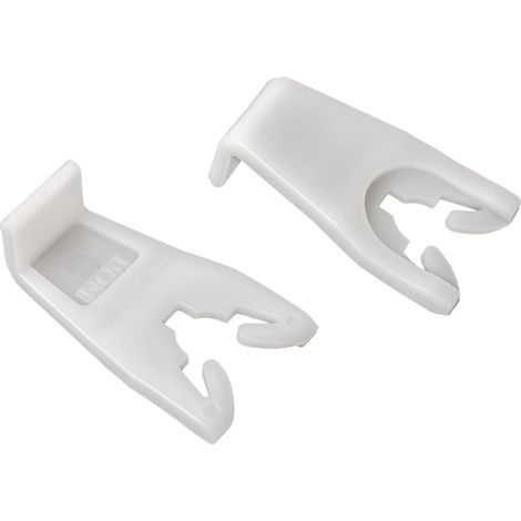 2 Clips Agrafes Réparation Lève-vitre Avant - Plastique Renforcé - Fixation Porte Fenêtre - Compatible Véhicules Urbains - Couleur Noir