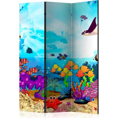 Paravento - Underwater Fun [Room Dividers] - 135x172 (1/4)