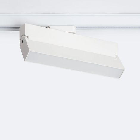 Foco Carril Lineal LED Monofásico 24W Regulable CCT Seleccionable Elegant Blanco (3000K - 4000K - 5000K) Seleccionable (1/5)