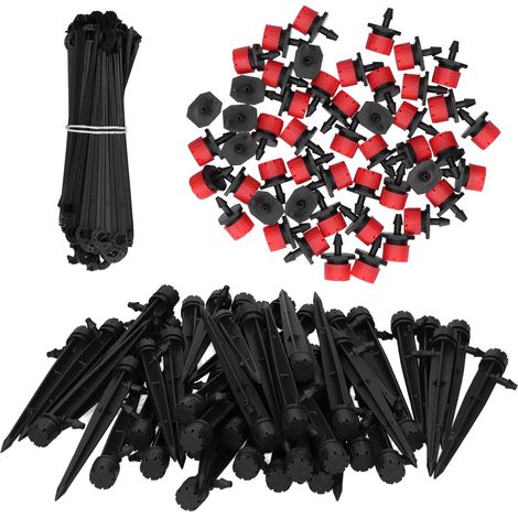 Kit d'irrigation goutte à goutte 150 pièces avec arroseurs pour jardin (1/5)
