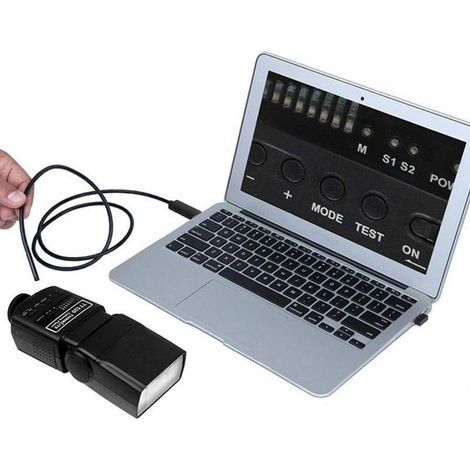 Caméra d'inspection USB Type-C 3 en 1 pour caméras HD industrielles Endoscope, tube étanche pour tuyau d'évacuation, luminosité réglable Endoscope industriel Caméra HD noire (taille : 5 m) (1/3)