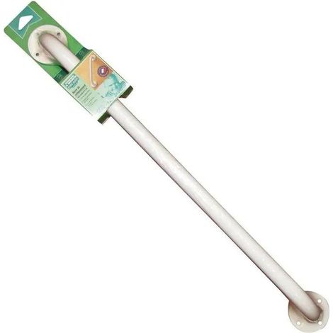 Godonnier Barra di sostegno in acciaio bianco 60 cm sicurezza