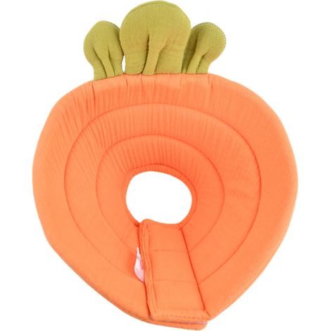 Collerettes pour Chiens Doux Collerette Chat Anti Lechage Cat Recovery Cone Collier de Récupération Comfy Cone pour Chiens et Chat Orange (1/5)