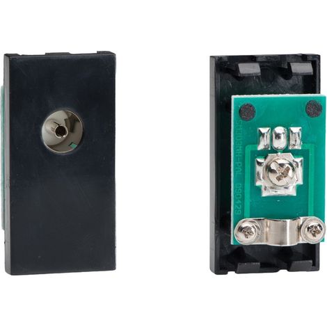 Varilight DataGrid Coaxial TV Socket Female 1 Module Black