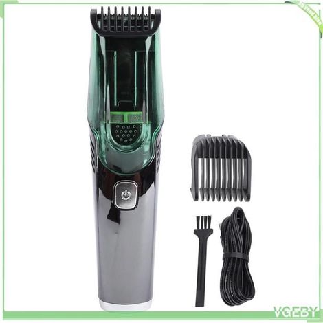 Tondeuse à cheveux sous vide pour hommes, tondeuses à cheveux avec aspirateur, ensemble de toilettage léger et portable pour hommes (1/4)